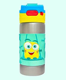 Rabitat Clean Lock Insulated Stainless Steel Sipper Water Bottle Mad Eye - 410 ml