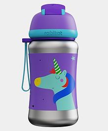 Rabitat Steelplay Sports Stainless Steel Sipper Bottle Love you to the moon and Back - 350 ml