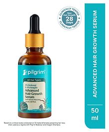 Pilgrim Redensyl 3% + Anagain 4% Advanced Hair Growth Serum With Natural Ingredients - 50 ml