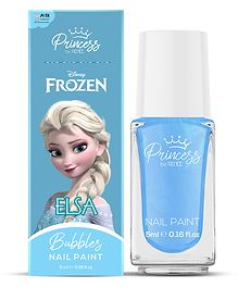 Renee Cosmetics Disney Frozen Princess By Renee Bubbles Nail Paint Elsa Blue - 5 ml