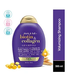 OGX Biotin and Collagen Volumizing Shampoo for Thin Hair - 385 ml