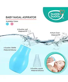 Buddsbuddy Baby Nasal Aspirator - Blue