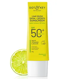 Dot & Key Lime Rush Swim+Sports Sunscreen SPF 50+, PA++++ - 50 g