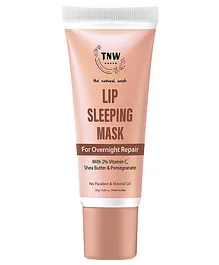 TNW  The Natural Wash Lip Sleeping Mask for Repairing Chapped Lips | With Vitamin C & Shea Butter | Chemical-Free Lip Care Product