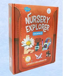 NURSERY EXPLORER BACKPACK SET OF 8 BOOKS| Embark on an Epic Learning Journey with the Nursery Explorer Backpack: A Treasure Trove of 8 Enchanting Books! - English