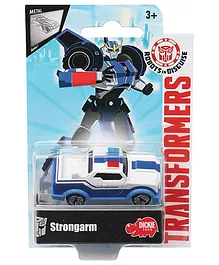 Transformers RID Strongarm Car - White Blue