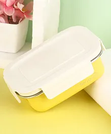 Servewell Bite Single Wall Lunch Box  - Yellow