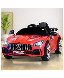 Baybee Spyder Rechargeable Battery Operated Car for Kids, Ride on Toy Kids Car with Bluetooth & Music | Baby Big Electric Car | Battery Car for Kids (Red)