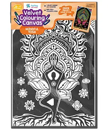 PepPlay Velvet Colouring Canvas - Mindful Yoga