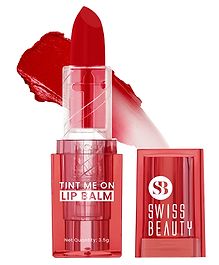 Swiss Beauty Tint Me On Lip Balm | Moisturises lips | Tinted Lip Balm | Shade - Pink Macaroon, 3.5gm