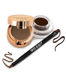 Swiss Beauty 2 In 1 Eyebrow & Gel Eyeliner