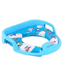 1st Step Baby Western Cushioned Potty Training Seat With Handles Potty Seat (Blue)