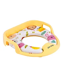 1st Step Baby Western Cushioned Potty Training Seat With Handles Potty Seat (Yellow)