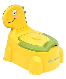 1st Step Baby Potty Seat/Potty Trainer Set Potty Box (Yellow)