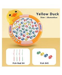 Akn Toys Classic Fishing Game Toys Set Musical Board Game Fishing Rods - Color May Vary