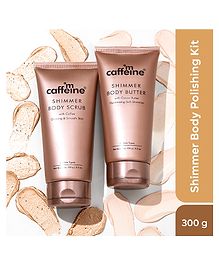 mCaffeine Shimmer Body Polishing Kit 300ml