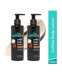 mCaffeine Coffee Body Lotion (Pack of 2) 500 ml
