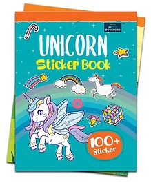 Sticker Book Unicorn with 100+ Stickers - English