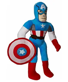 Sanjary Captain America of The Avengers Stuffed Toy for Kids Height 65 cm -Color & Design May Vary