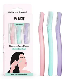 Plush Flawless Face Razor - Pack of 3