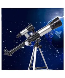 Sanjary 60X High Power Refractor Monocular Astronomical Telescope with Clefairy Portable Tripod for Long Distance Toy for Kids -Color May Vary
