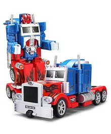 NEGOCIO Rc Transforming Robot Truck 2 in 1 Action Figure - COLOR MAY VARY