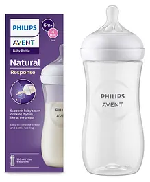 &nbsp;Avent Natural Response 330 ml
                              Baby Feeding Bottle | Uniquely Designed
                              Nipple releases milk only when baby drinks
                              | Pack of 1 (Packaging May Vary)