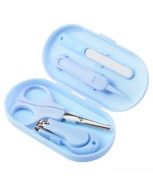 Fantasy India Portable Baby Care Grooming Kit Pack of 4 - Blue