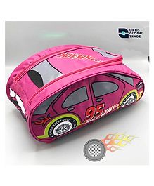 Ortis Car Shape Kids Travel bag Pink (Colour & Design May Vary)