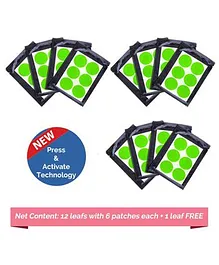 Safe-O-Kid Mosquito Repellent Patches Green - 72 Pieces