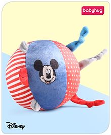 Babyhug Disney Mickey Soft Ball With Loops -  Circumference- 44 cm