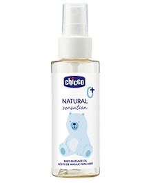 Chicco Natural Sensation Body Massage Oil - 100 ml