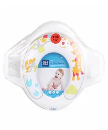 Mee Mee Soft Cushioned Potty Seat With Support Handles - White