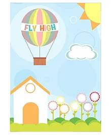 Kadambaby Fly High Wall Poster - Multicolour