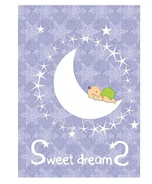 Kadambaby Sweet Dreams Wall Poster - Purple