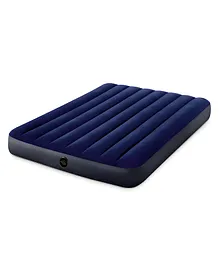Intex 64758 Dura Beam Series Classic Downy Airbed Full Bed Inflatable Double Bed Intex Air Mattress Intex Air Bed  Multicolor