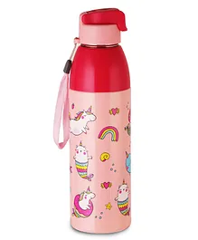 Cello Kidzbee Uranus Pink Parade Water Bottle Pink - 540 ml