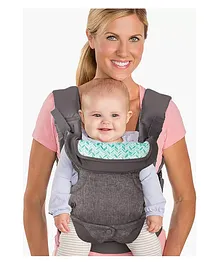 InfantinoFlip 4-In-1 Convertible Carrier Grey Birth to 36 Months  Grey
