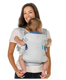 Infantino Flip 4-in-1 Light & Airy Convertible Carrier Grey Birth to 36 Months