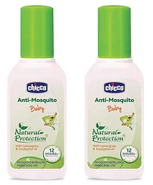 Chicco Anti-Mosquito Fabric Roll-On Pack of 2
                      - 8 ml Each