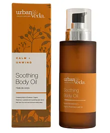 Urban Veda Soothing 100% natural Body Oil, 100ml