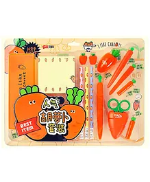 VELLIQUE Carrot Theme Stationary Kit