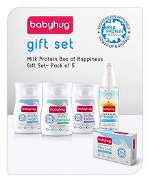 Babyhug Milk Protein Box of Happiness Gift Set - Pack of 5