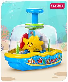 Babyhug Premium Press & Play Magic Fish Toy - Multicolor