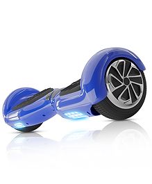 Tygatec T1 Eco Hoverboard Self-Balancing Electric Scooter 6.5 Inch for Adults and Kids with LED Light (Blue )