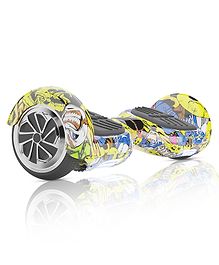 Tygatec T1 Eco Hoverboard Self-Balancing Electric Scooter 6.5 Inch for Adults and Kids with LED Light  (Edhardy )