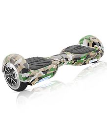 Tygatec T1 Eco Hoverboard Self-Balancing Electric Scooter 6.5 Inch for Adults and Kids with LED Light (Military Green)