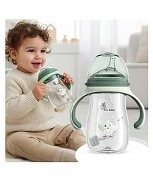 R for Rabbit Tritan Tweet 240 ml Baby
                              Spout Cup for Kids | Twin Handle Non Toxic
                              BPA Free Soft Silicone Spout Sipper Bottle
                              | Leak Proof Drinking Sippy Cup for 6+
                              Month Infant Baby Boy & Girl (Green)