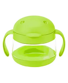 Ubbi Tweat Snack Container Green - 250 ml