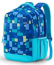 American Tourister Pazzo 3.0 Backpack With Unique Print Blue - 17.5 Inches